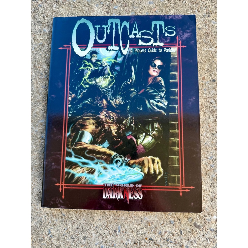 Outcasts A Players Guide to Pariahs World of Darkness White Wolf WW3065 1997